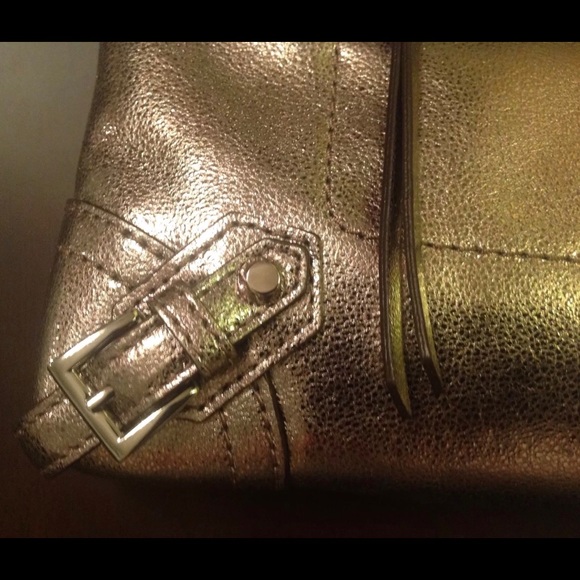 NWT Michael Kors Large Leather Fallon Zip Clutch Wristlet - Picture 5 of 9